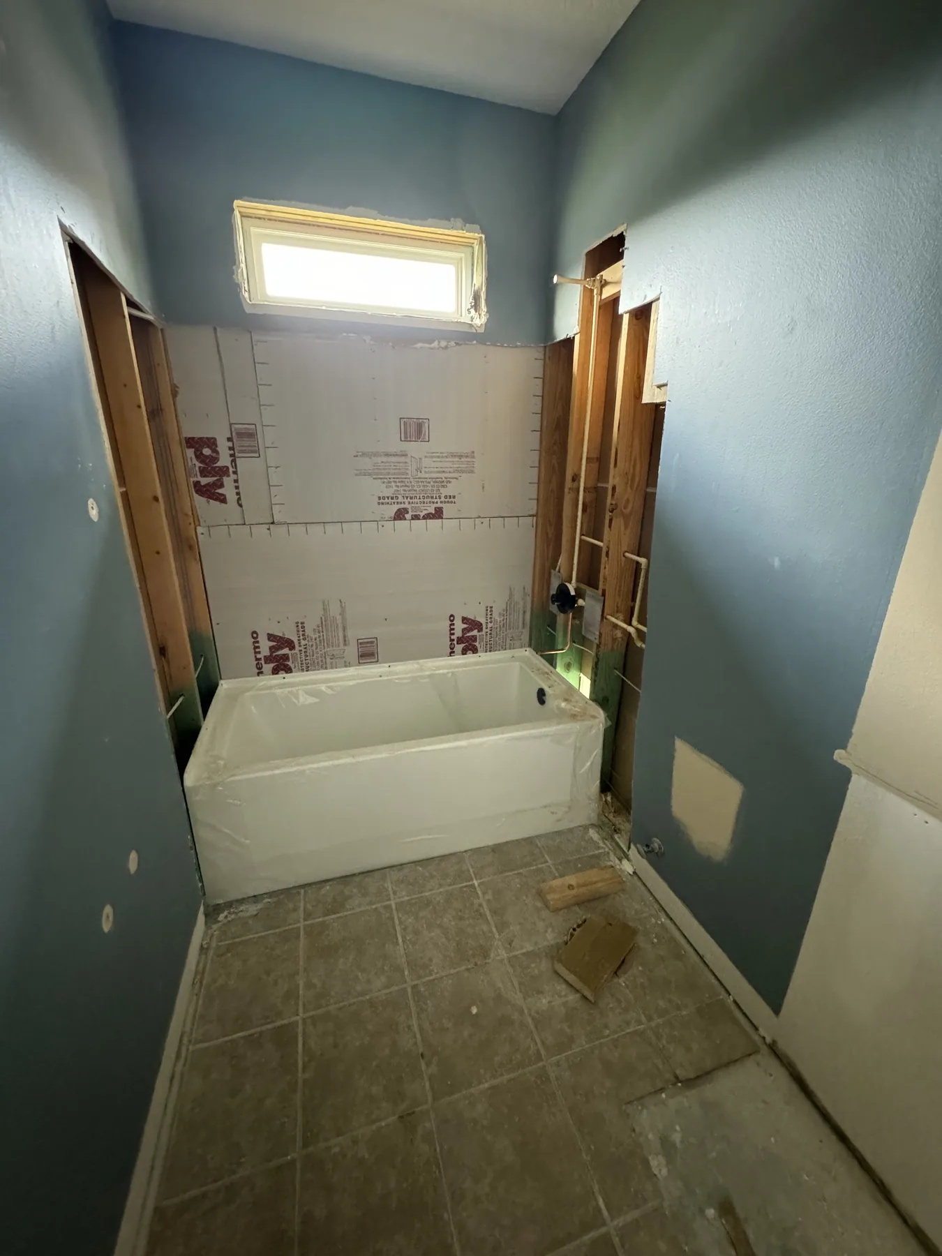Merckle Plumbing new construction plumbing rough-in in Walton County, Florida